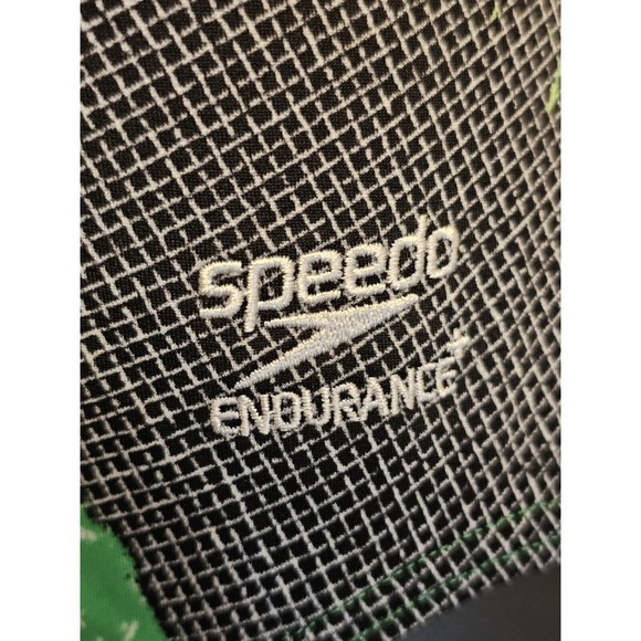Speedo Endurance+ Womens Size 30 (4) Green Black One Piece Bathing Swimsuit - Picture 5 of 13